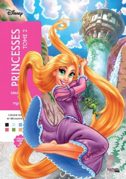 COLORIAGES MYSTÈRES DISNEY - PRINCESSES TOME 2 (LIVRE DE COLORIAGE PAR NUMÉROS)
